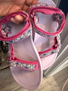 Teva Pink Girls' Outdoor Sandals